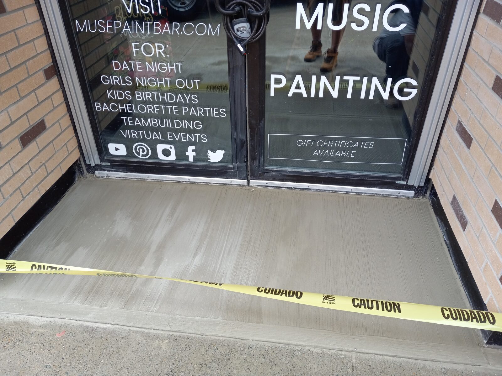 Concrete sidewalk repair by Concrete Solutions LLC Massachusetts