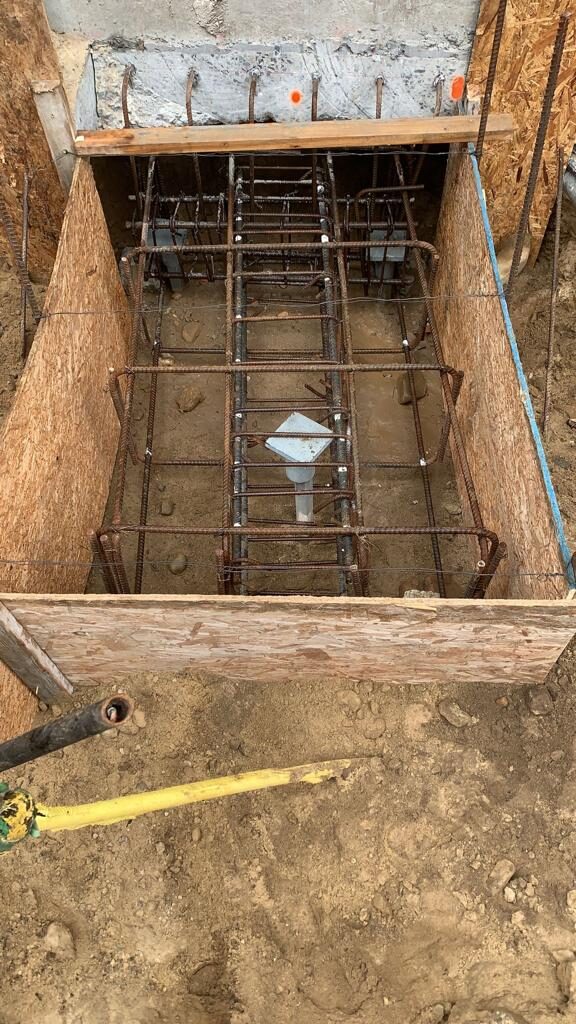 Concrete underpinning for foundation by Concrete Solutions in Eastern MA