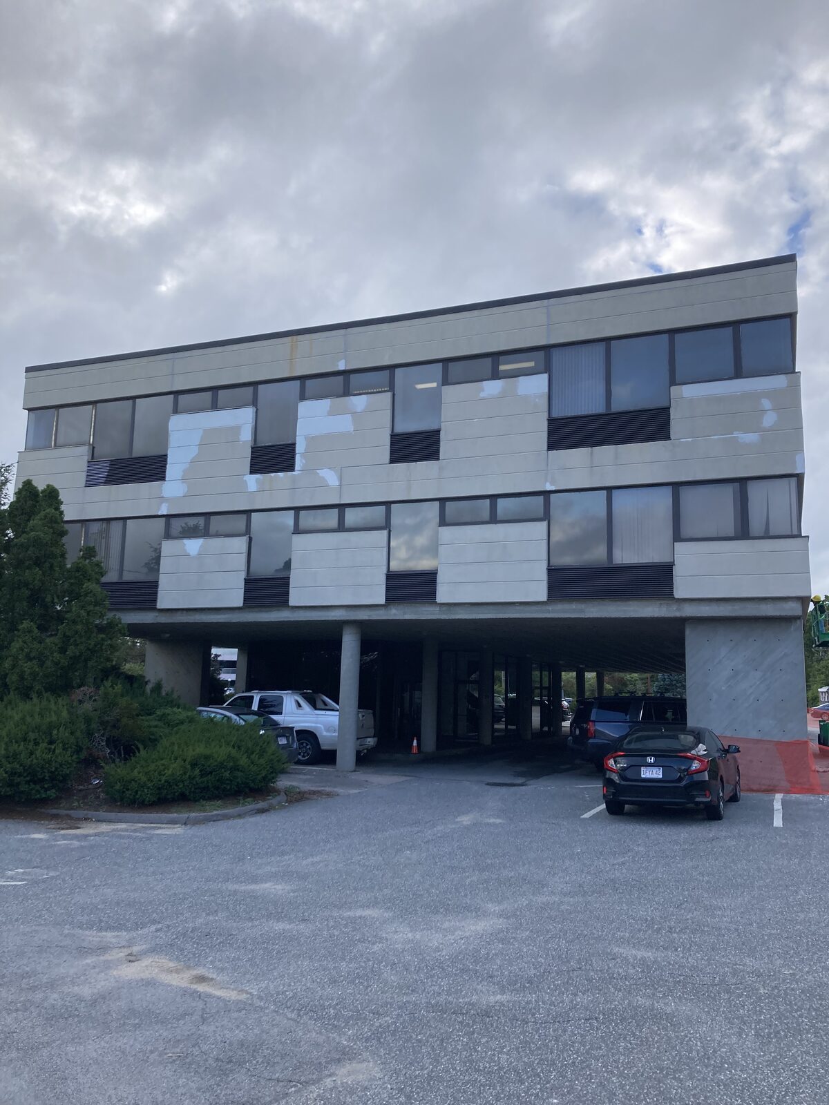 Structural concrete repair project by Concrete Solutions Massachusetts